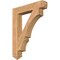 Ekena Millwork Balboa Arts & Crafts Smooth Bracket, Western Red Cedar, 5 1/2"W x 34"D x 42"H BKT06X34X42BOA03SWR - alternate 1